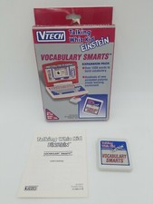 Vtech Talking Whiz Kid Einstein Vocabulary Smarts Expansion Pack w/ Box