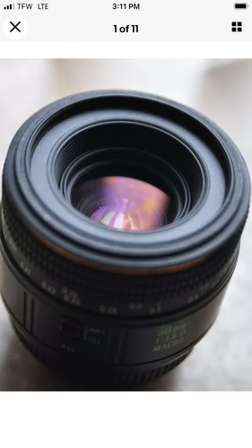 Quantaray 50mm lense - 50mm,