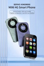 Mini Smartphone 4G Android 10 Servo King9000 Écran 3.0" 2Go 16Go 2000mAh Face ID
