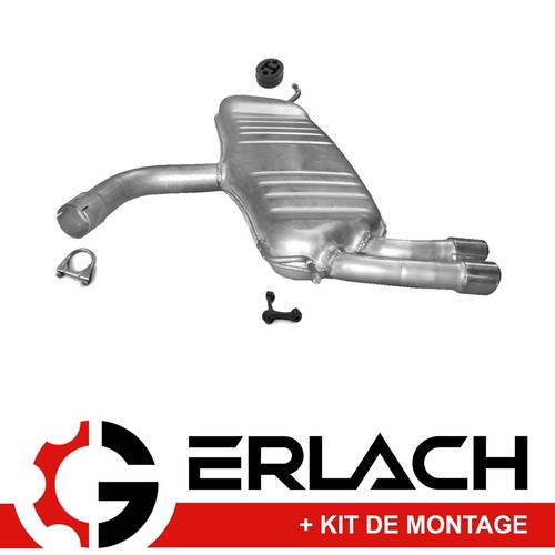 Silencieux arriere pour seat - silencieux,