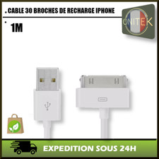 ✅ 30-PIN À USB CHARGE / SYNCHRONISATION CABLE POUR APPLE IPHONE 3G 4 4s IPOD IPA