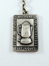 KEYCHAIN - CAMBIO COFFEE MAKERS - Paris 1960s - Rare, Vintage -
