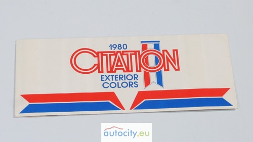 Chevrolet citation hatchback - chevrolet,