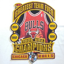 Vintage 1996 Starter Chicago Bulls NBA Championship Locker Room Shirt  XL Jordan