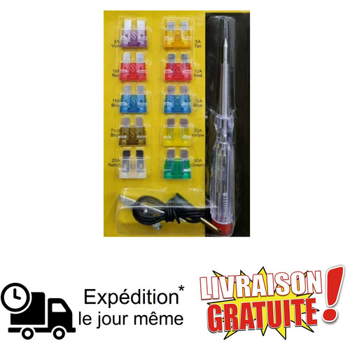 Lot fusibles de - de, 10