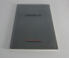 1991 Citroen BX Owners Manual / Handbook inc Breaking / GTI / 16V