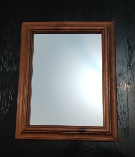 Miroir cadre bois cm - miroir,