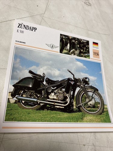 Zündapp k500 1936 - 1936, 500