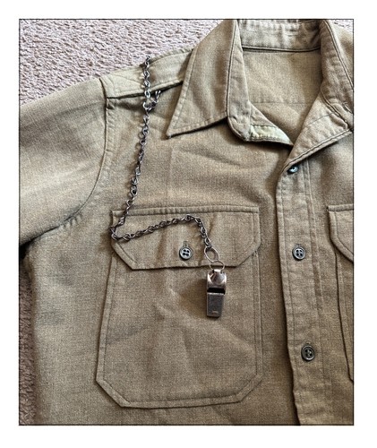 Ww2 sifflet veste aaf - ww2,