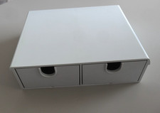 Boîte avec deux tiroirs pour