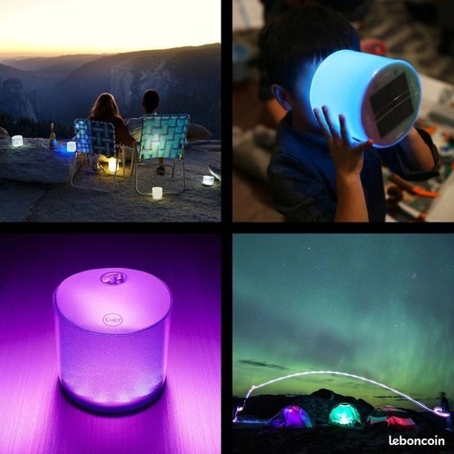 Lampe solaire gonflable