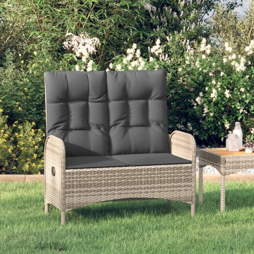 Banc jardin inclinable avec - de,