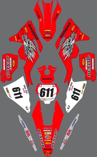 Graphic kit for gas - gas,