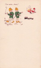 carte postale ancienne thème