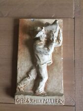 Gres Emile Muller art pottery tile French ceramic art nouveau antique mission