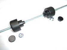 BMW G650 X Moto Crash Mushrooms Arrière Axe Glisseurs Bobines Protecteurs TS161