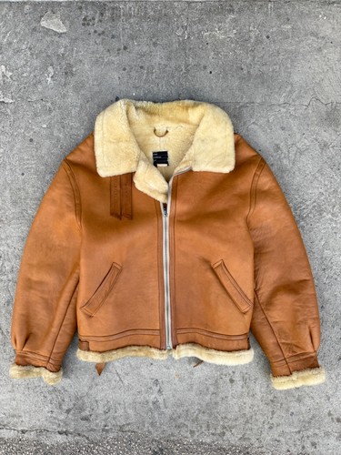 Veste cuir mouton aviateur - veste,