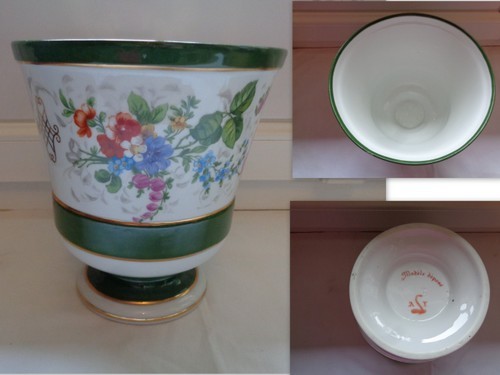 Cache pot porcelaine de - en,