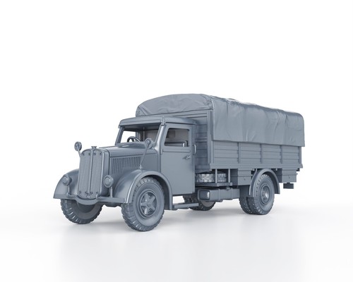 Wwii italian medium truck om - truck,