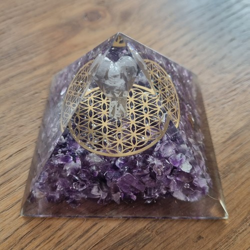 Orgonite améthyste avec - orgonite, en