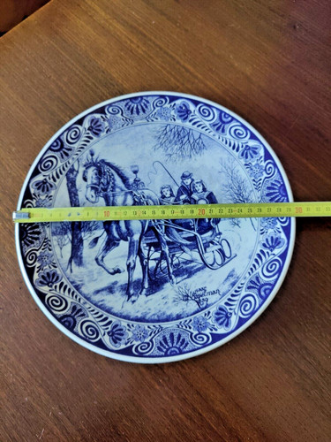 Plat faïence originel - faïence, delfts