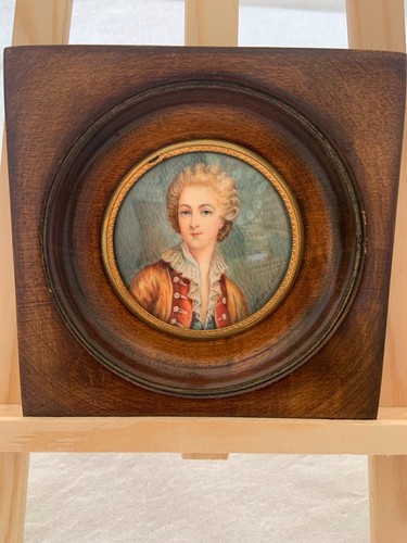 Peinture miniature ancienne - peinture,