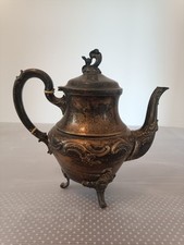 THÉIÈRE MÉTAL ARGENTÉ