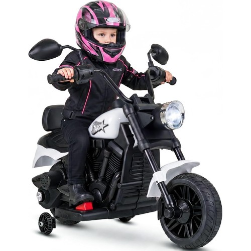Moto électrique avec roues - avec,