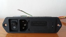 Kurzweil k2500_K2600 - Power inlet module - Power entry module 5EFM4S 250VAC 5A