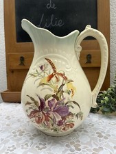 Ancien Grand Broc de Toilette en Terre de Fer - Signé Hamage Nord Vase Pichet