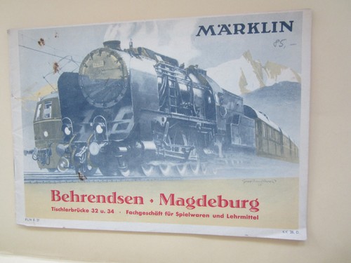 Marklin catalogue 1938 ref - de,