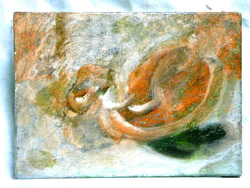 Peinture huile sur - ,