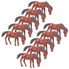  10 Pcs Modèle De Mini Cheval