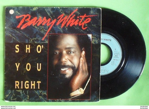 Barry white 45t sho - white,