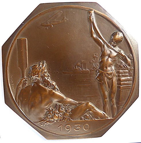 Medaille art deco - medaille,