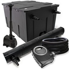 Kit filtration de bassin Filtre 60000l Stérilisateur UV 72W Pompe Fontaine 096