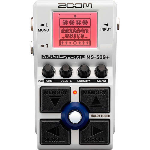 Zoom ms50g multistomp guitar - ms50g+,