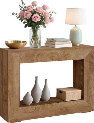 Tier rsutic table console - 2-tier,