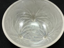 Coupelle verre signé Etling