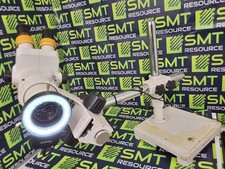 AMSCOPE SW SERIES MICROSCOPE WITH LED RING LIGHT AND BOOM STAND