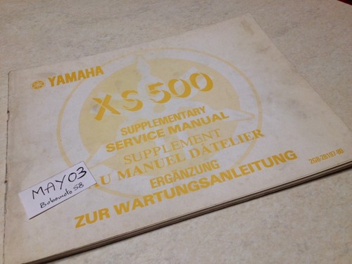 Yamaha xs500 500xs 500 - yamaha, xs