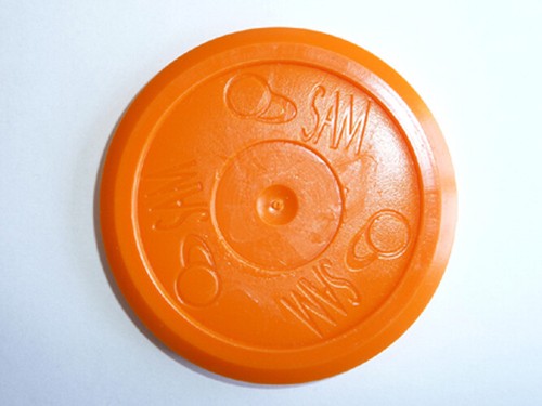 Palet puck rond orange - palet,,