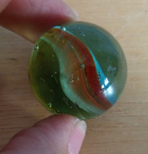 Glass ball, 29 mm, glass marble, marble.-Vintage-.
