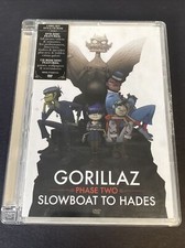 GORILLAZ PHASE TWO SLOWBOAT TO HADES DVD + CD ROM PARLOPHONE 2006 CRISTAL CASE 