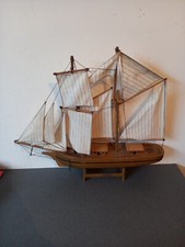 Model boat L'ETOILE 1932 SCHOONER A Hunier Paimpolaise twin beautiful chicken