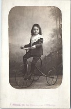BICYCLE THEMES - little girl on a tricycle