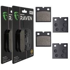 2 Kit plaquettes frein Av et