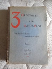 LIVRE DE CHANSONS PAILLARDES DE SALLE DE GARDE 3 ORFEVRES A LA ST ELOI 1930