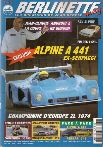 Berlinette mag alpine a610 - berlinette,