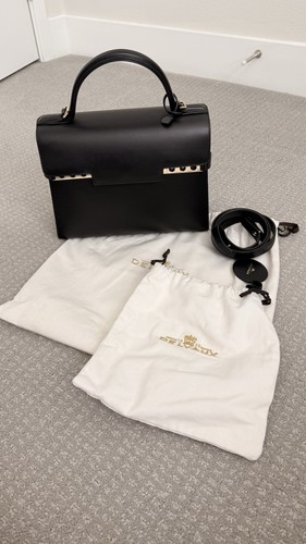 Delvaux tempete medium - medium, black